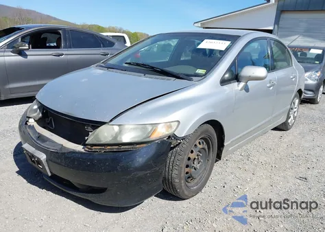 2009 Honda Civic Lx from USA, damaged, VIN 2HGFA165X9H361956